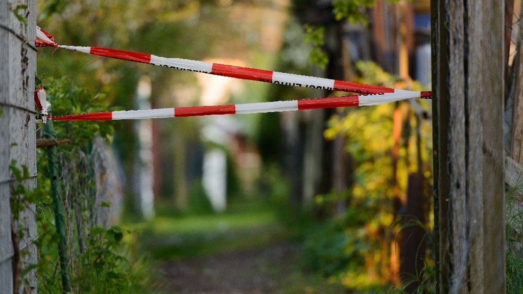 Reutlingen: Nackter Toter liegt in Schrebergarten