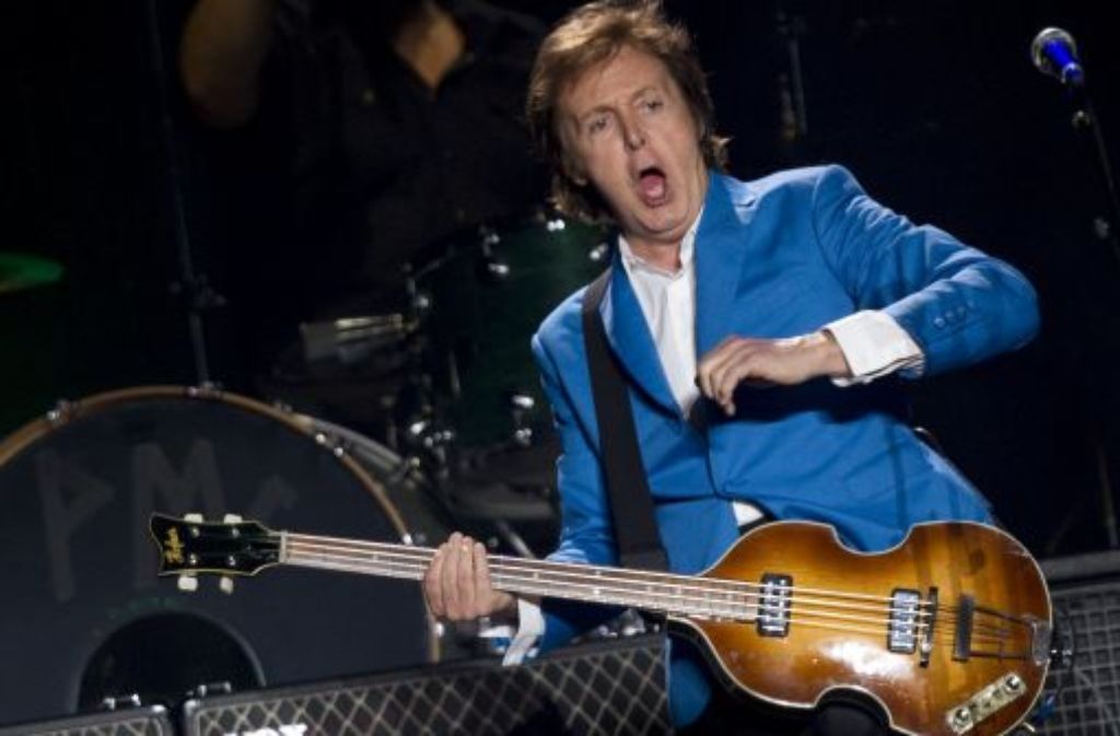 Im Jahr zuvor in Jacksonville (Florida) war Paul McCartney für die Unterhaltung zuständig.