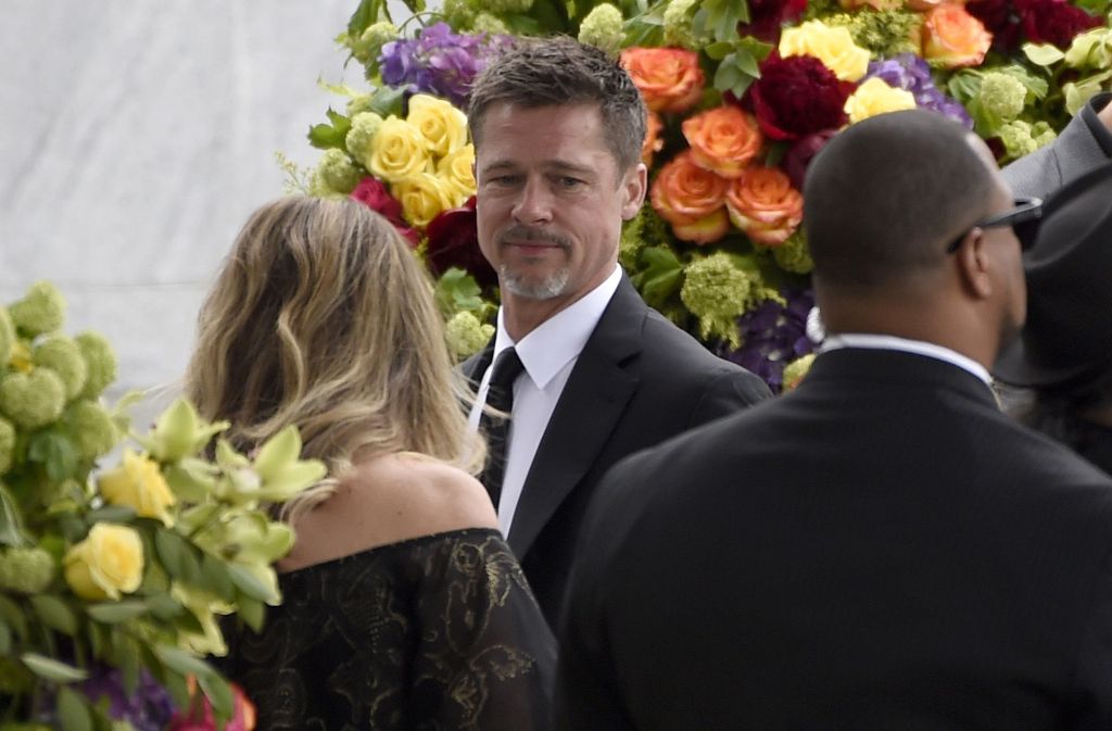 US-Schauspieler Brad Pitt auf Beerdigung des Soundgarden-Sängers Chris Cornell