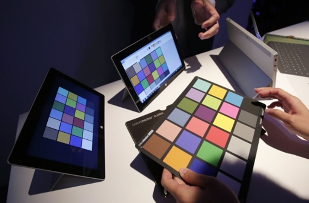 Microsoft stellt in New York die neue Surface-Generation vor.