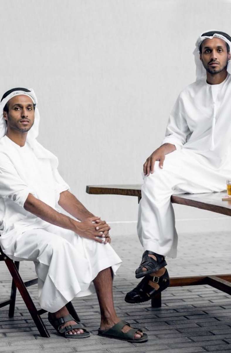 Die Kuratoren Ahmed & Rashid bin Shabib