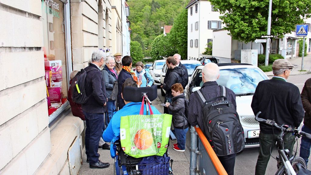 Rundgang in Stuttgart-Botnang: Die Barrieren sollen weichen