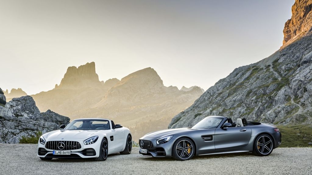 Mercedes-AMG GT und GT C Roadster: Zwei Kraftpakete sorgen für frischen Wind