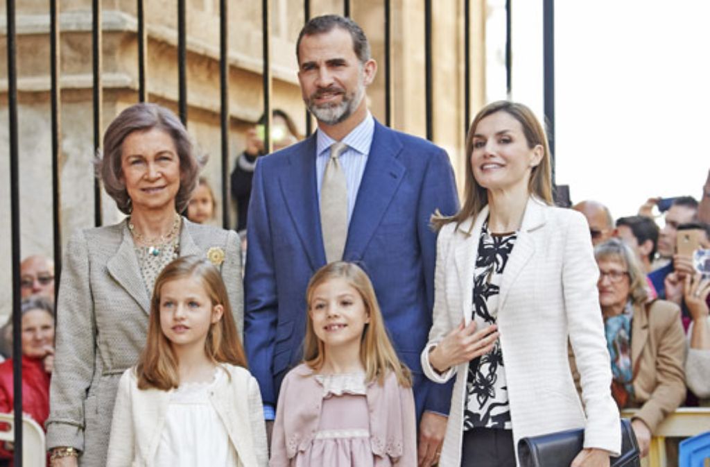 Spanien ist hingerissen von seinen blonden Infantinnen: Die Töchter von König Felipe und seiner Frau Letizia heißen Leonor (geboren 2005) und Sofia (geboren 2007).