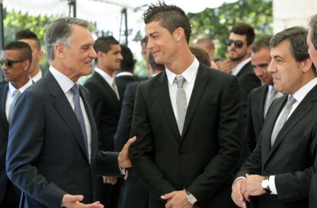 Cristiano Ronaldo (Mitte) ist zwar der Superstar der Portugiesen, doch die Mannschaft hat noch andere Weltklassespieler in Ihren Reihen, ...
