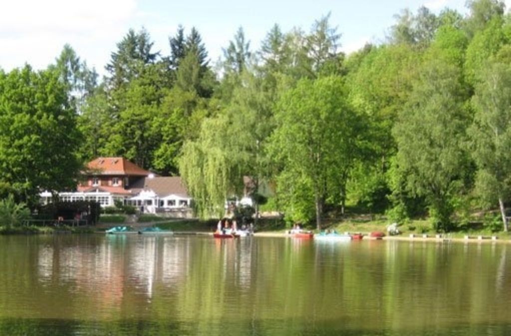 Am Murrhardter Waldsee Fornsbach (Rems-Murr-Kreis) geht es sportlich zu: neben einem Tret- und Ruderbootverleih, gibt es ein Beachvolleyballfeld und einen Spielplatz.