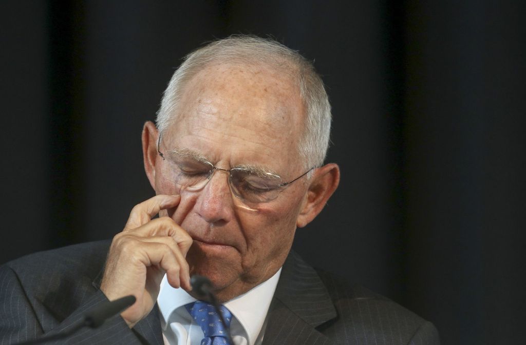 Beim Thema soziale Gerechtigkeit kam Schäuble ins Grübeln: „Wir stehen vor immer größeren Herausforderungen. Da ist man nie am Ziel.“