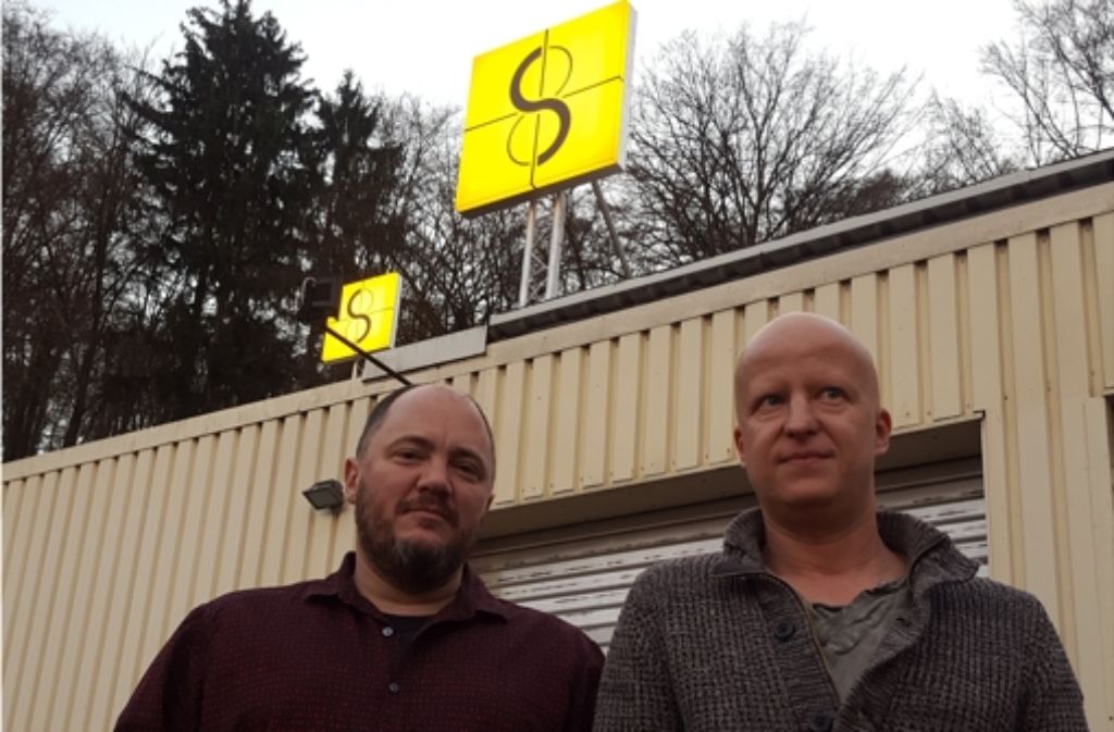 Stefan Mayer und Andreas Gentner haben Music Express vor 26 Jahren gegründet. Kürzlich zogen sie mit der Firma an den Vogelsang.
