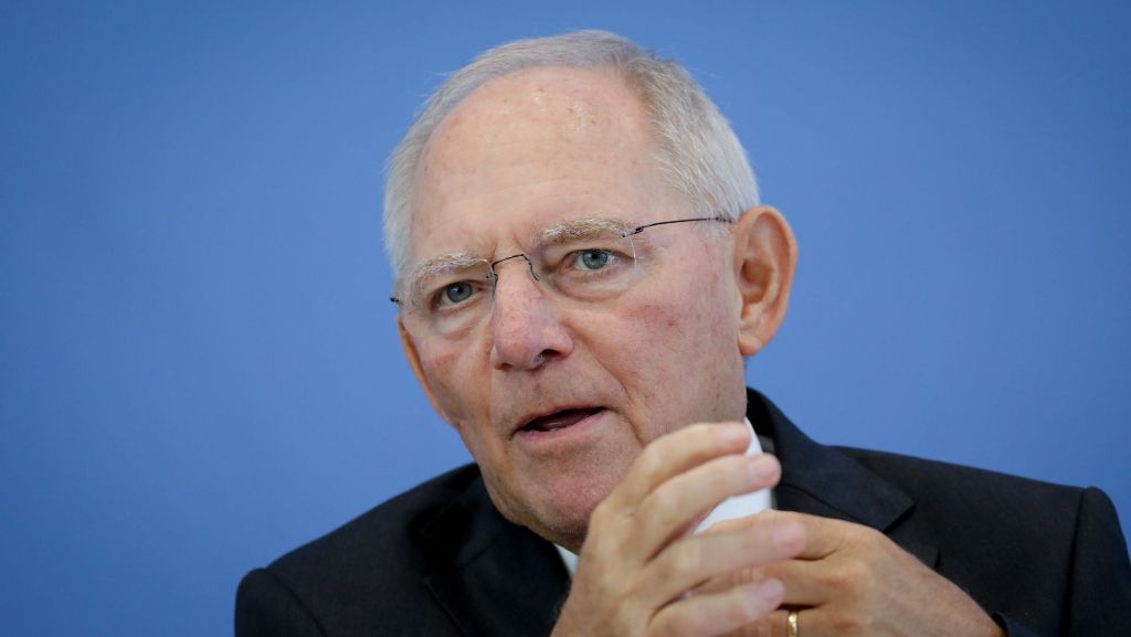 Finanzminister  Schäuble: „Die Autoindustrie hat dem Land geschadet“