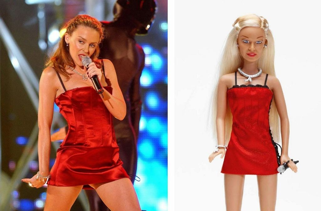 Wie viele Jugendstars wechselte auch Kylie Minogue ihr Image vom netten Mädchen zur erwachsenen und sexy Frau. Ihre Bühnenkostüme wurden sogar zum Vorbild für die Spielzeugpuppe Barbie.