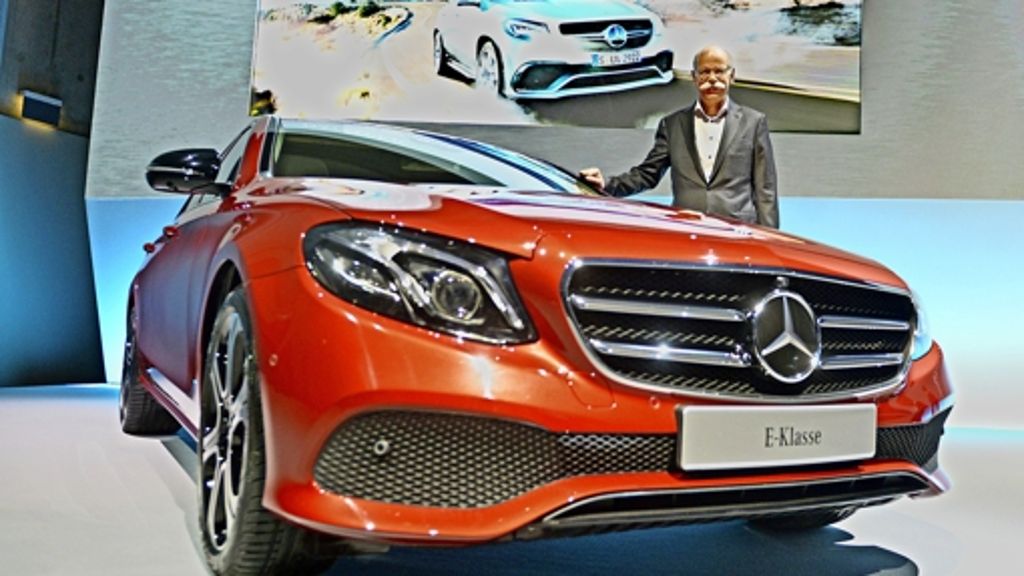 Jahresbilanz in Stuttgart: Daimler setzt auf die  E-Klasse