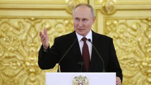 Wladimir Putin: Atomübungen mit nahe der Ukraine stationierten Soldaten angeordnet