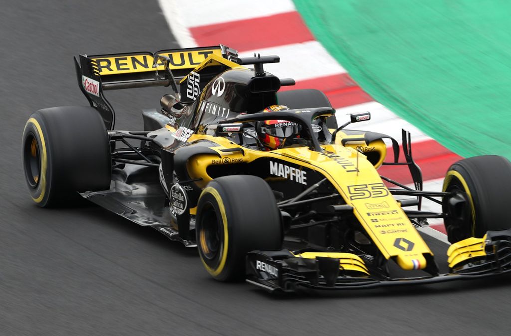 Gelb und schwarz – eine starke Kombination. Renault bietet was fürs Auge.