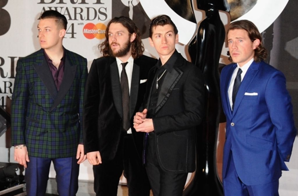 Die Indie-Band Arctic Monkeys erhielt zwei Auszeichnungen.