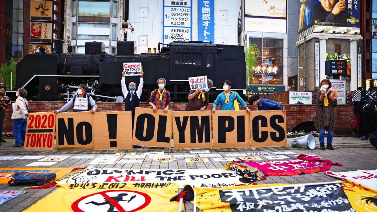  In zwei Monaten soll in Tokio die größte Sportveranstaltung der Welt stattfinden. Trotz großer Sicherheitsversprechen seitens der Organisatoren wächst in dem von der Coronapandemie geplagten Land der Widerstand gegen die Spiele. 