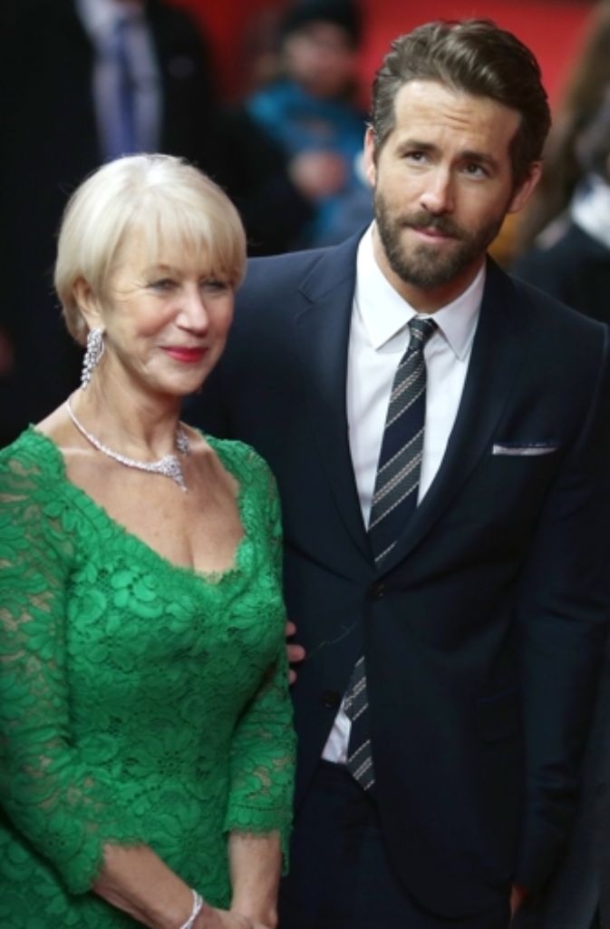 Helen Mirren und Ryan Reynolds.