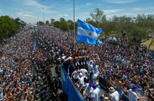 Fünf Millionen Fans feiern Weltmeister in Buenos Aires