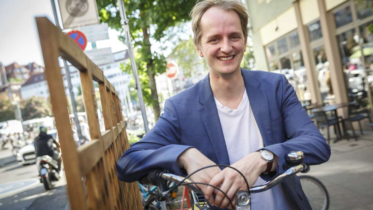 Der Radaktivist Thijs Lucas: Porsche-Ingenieur will Stuttgart zur Fahrradstadt machen
