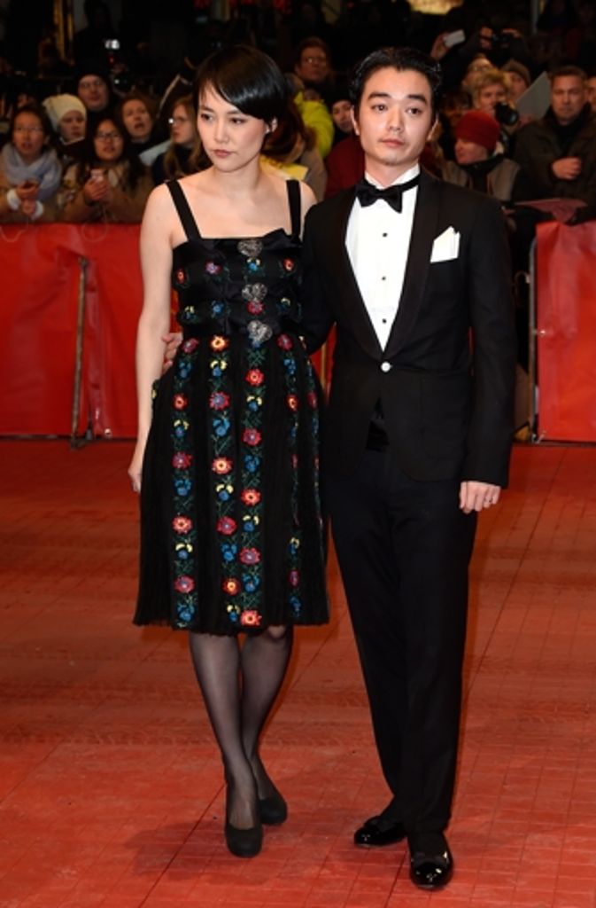 Die japanische Schauspielerin Rinko Kikuchi und ihr Mann Shota Sometani