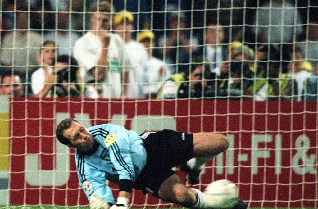 Die EM 1996 markierte den Höhepunkt in der Torhüterkarriere des Andreas Köpke.