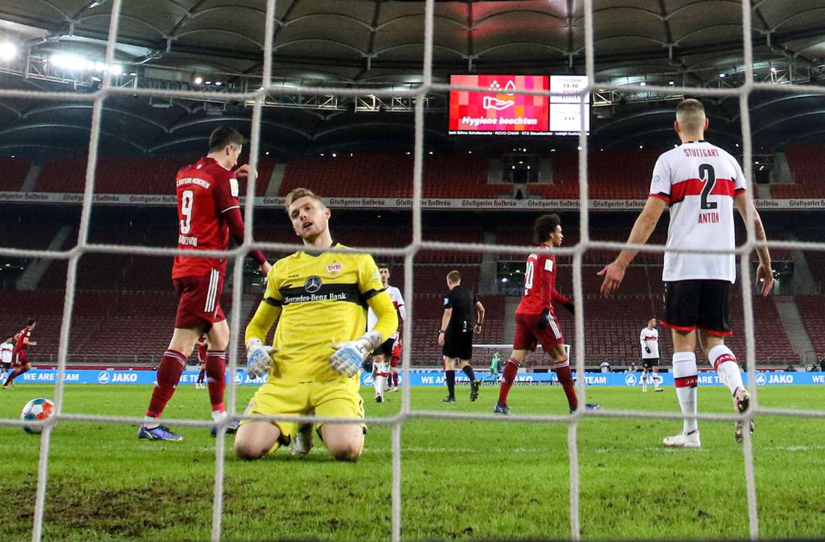 Weitere Eindrücke der Partie VfB Stuttgart gegen Bayern München.