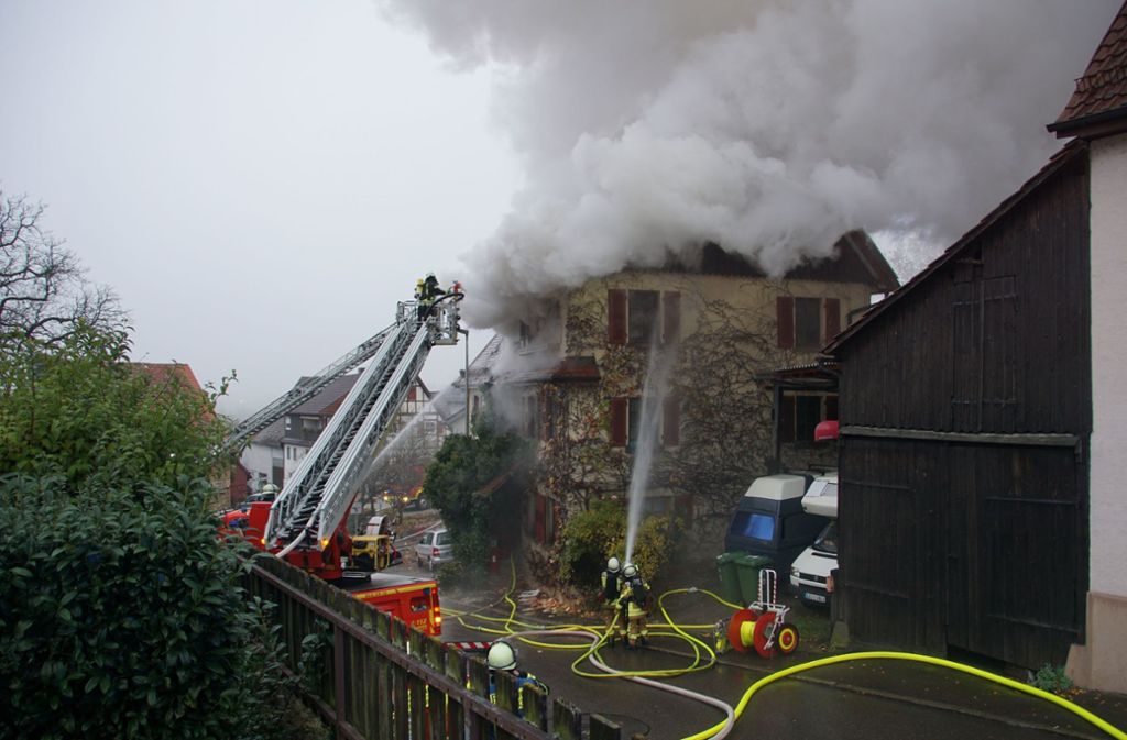Erst im November hatte es im Freiberger Stadtteil Geisingen gebrannt.
