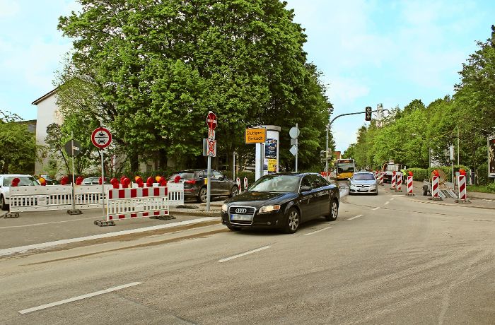 Stuttgart-Birkach: Neue Baustelle behindert den Verkehr