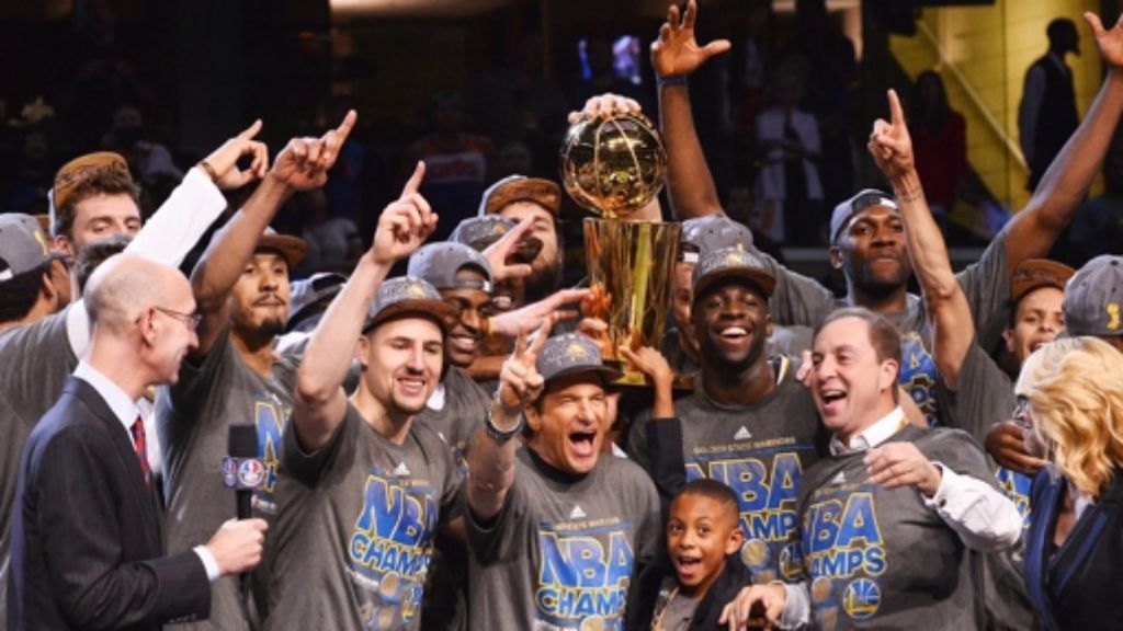 NBA-Finale gegen Cleveland: Warriors feiern Titelgewinn