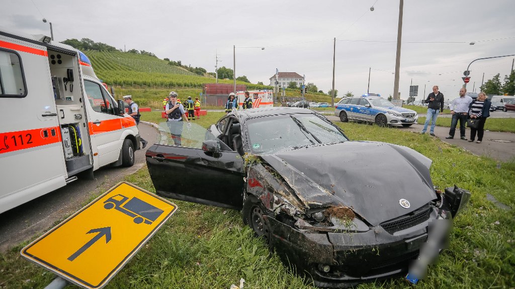Unfall am Pragsattel: Langer Stau im Feierabendverkehr