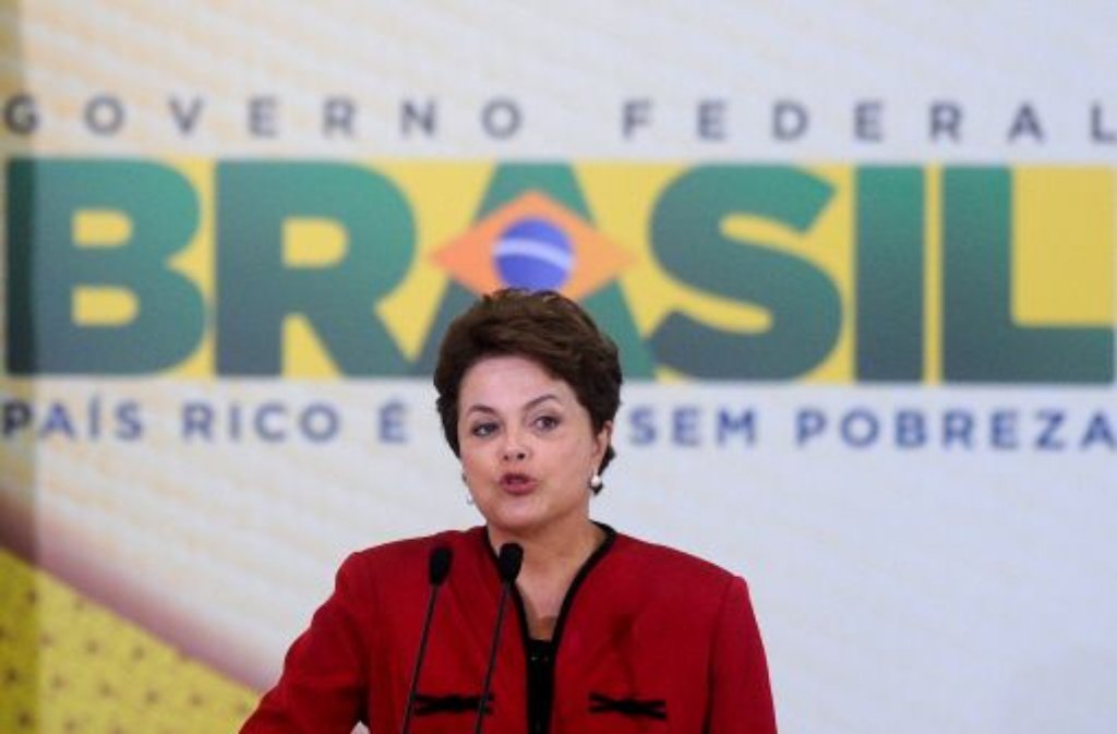 Platz 3: Brasiliens Präsidentin Dilma Rousseff.