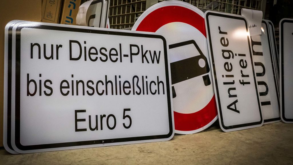 Euro-5-Autos  im Blick: Pläne für neues Dieselfahrverbot werden ausgelegt