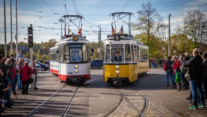 Historische Straßenbahn in Stuttgart wird 60: Rumpelnd und schaukelnd durch die Stadt