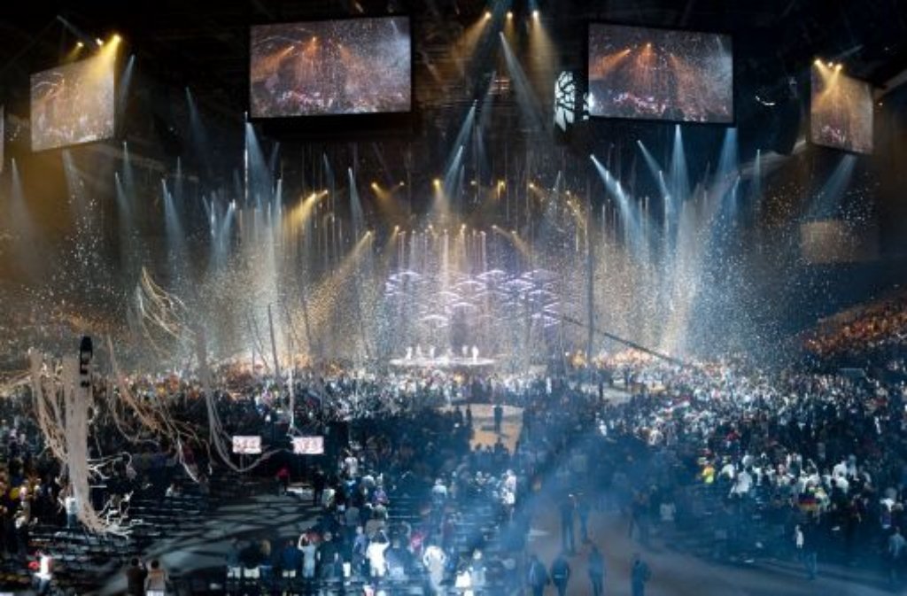 Feuerwerk der Popmusik: der Eurovision Song Contest.