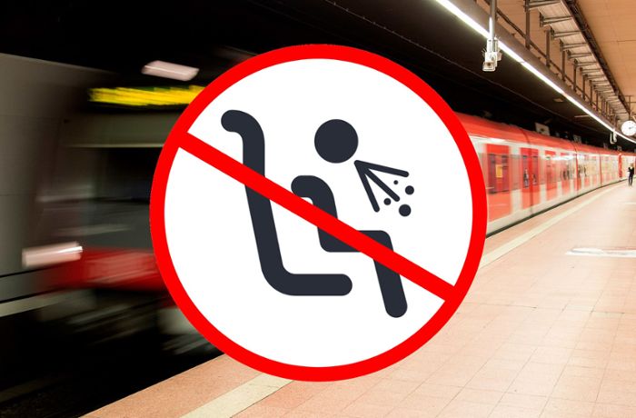 Appell der Bahn: Bitte nicht in den S-Bahnen übergeben