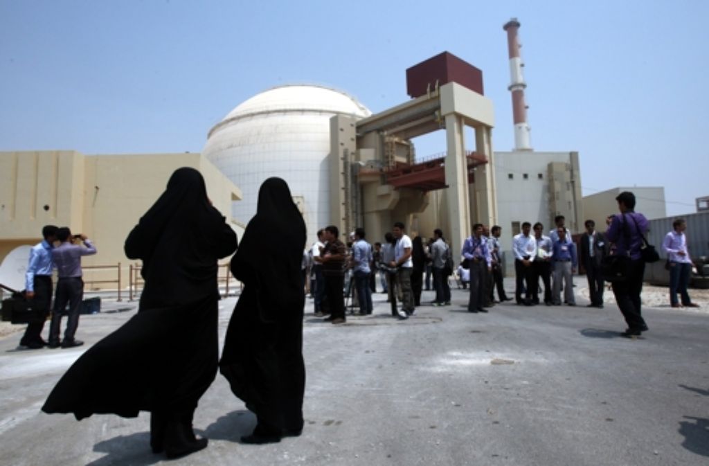 Ein Atomkraftwerk in Buschehr im Iran (Archivfoto). Foto: dpa