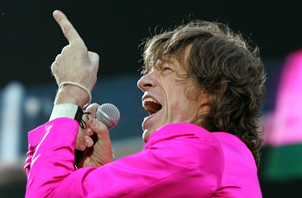 Mick Jagger sang 2006 vor 48 000 Fans im Daimler-Stadion.