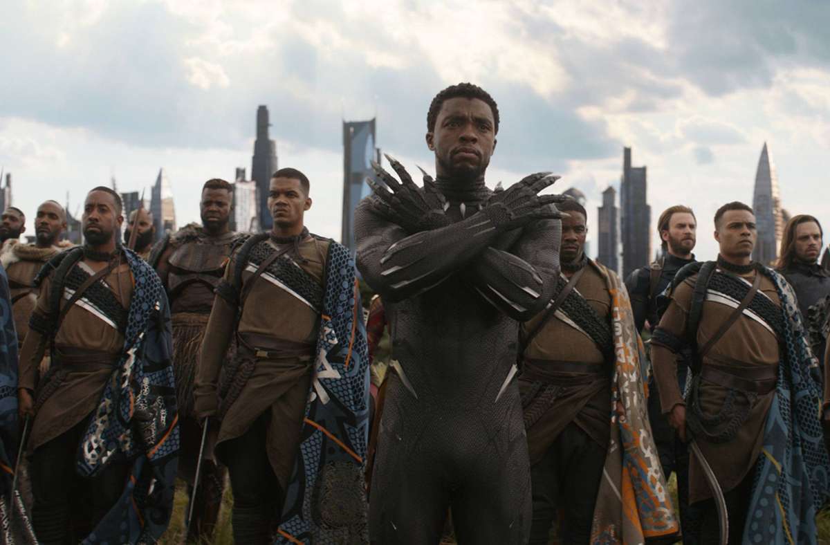 Chadwick Boseman in „Black Panther“