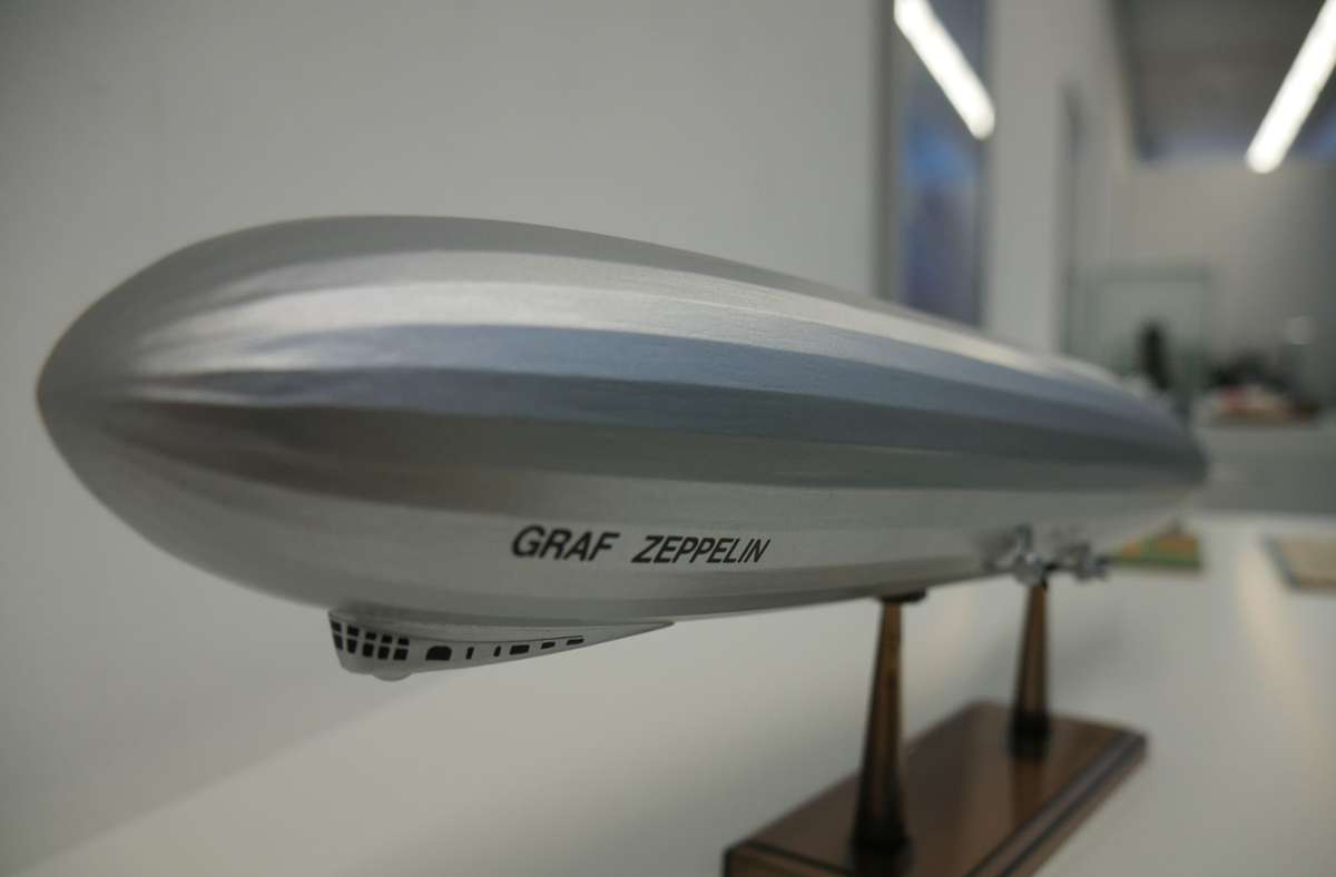 Auch das Zeppelin-Museum in Friedrichshafen hat Exponate bereit gestellt.