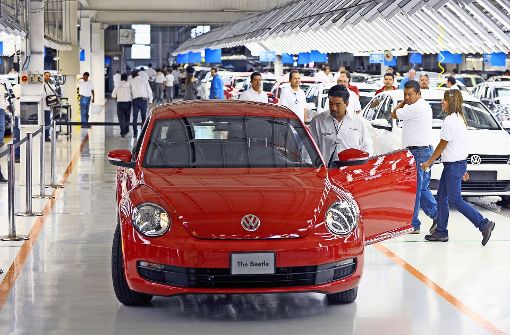 Seit dem Jahr 2011 läuft der New Beetle von Volkswagen in Puebla vom Band. Foto: dpa