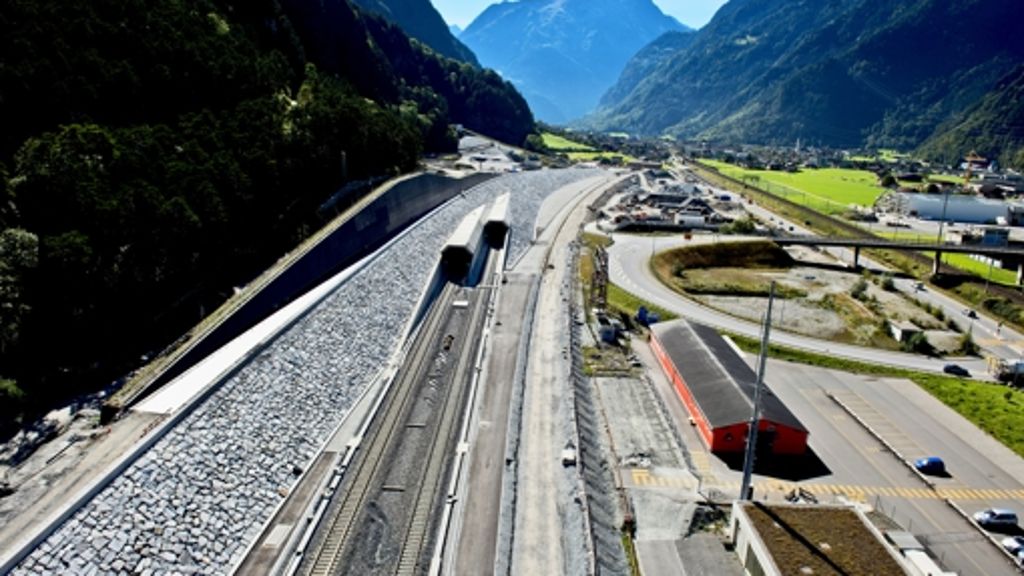 Der Gotthard-Basistunnel: Präzision bis auf den  Millimeter