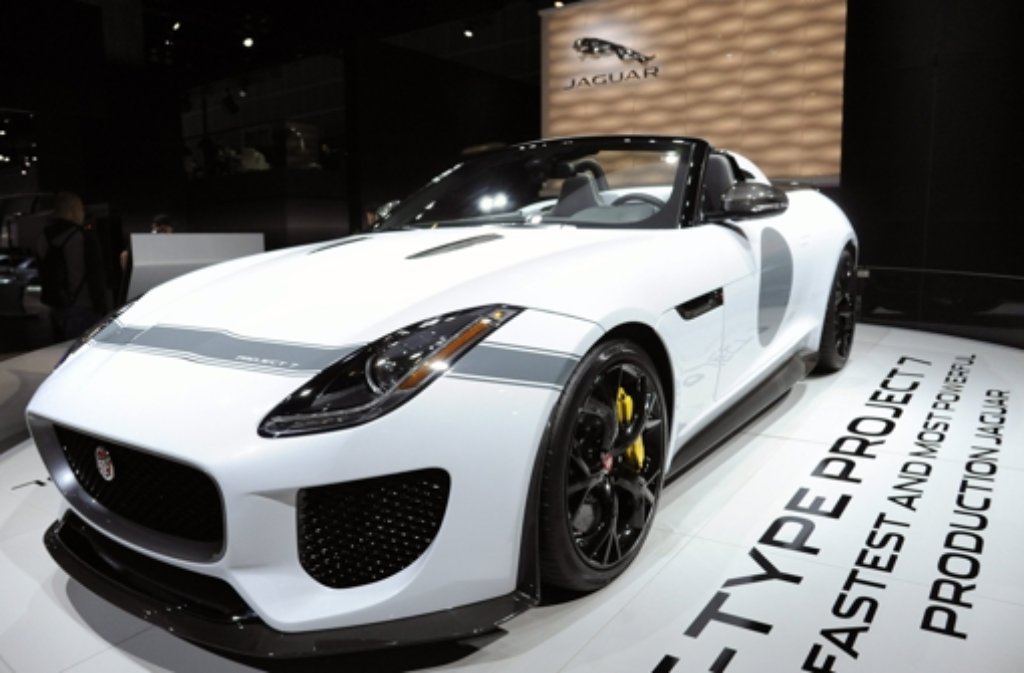 Nicht kleckern, sondern klotzen bei der LA Auto Show: Jaguars F-type Project 7