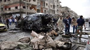 Mehr als 140 Tote bei Anschlägen in Syrien
