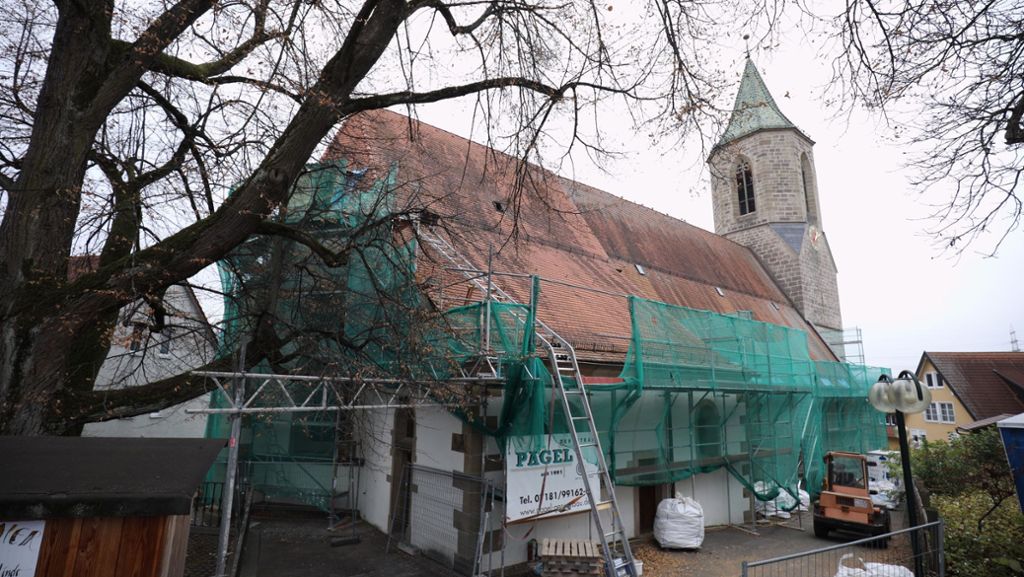 Sanierung in Beutelsbach: Zuschuss für  die Stiftskirche