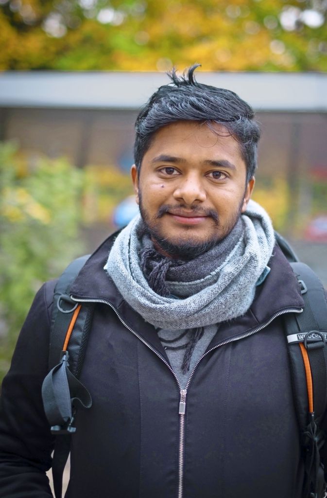 Ajay Nanjundan, 26, Datenanalyst bei Bosch, Stuttgart: „Die Umwelt ist mir wichtig. Die Frage ist für mich nicht unbedingt: Auto oder Bahn? Es geht vielmehr um umweltfreundliche Technologien. Bis dahin könnte die Stadt gerne an ein oder zwei Tagen die Woche Autos komplett verbieten.“