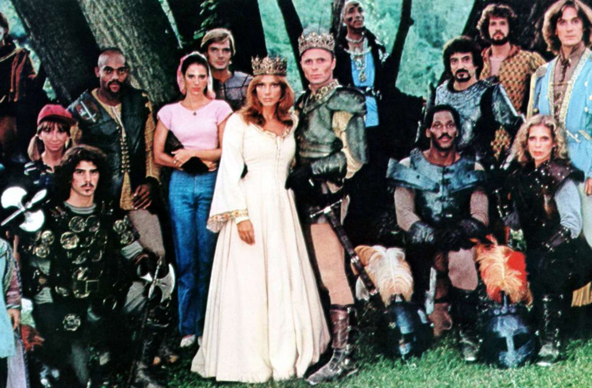 Ed Harris und Amy Ingersoll in „Knightriders“ (1981)