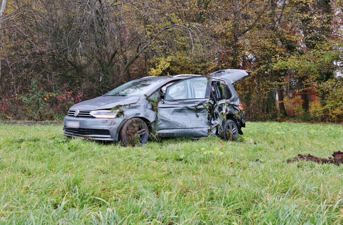 Der VW-Fahrer wurde schwer verletzt.
