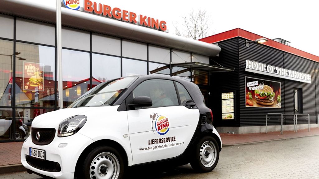 In Sindelfingen und Böblingen: Burger King kooperiert mit Lieferando