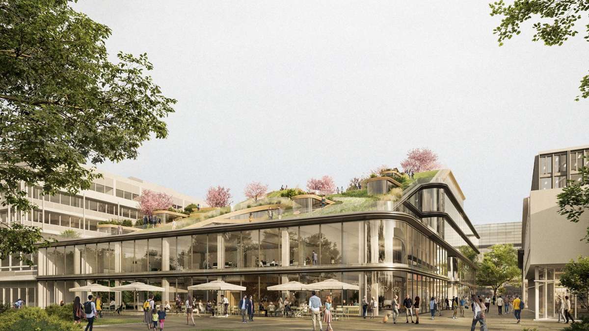 Baupläne an der Einkaufsmeile: Ungewöhnlicher Dachgarten an der Stuttgarter Königstraße