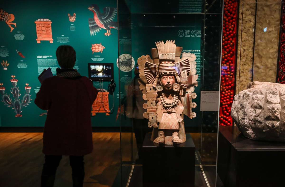 Das Linden-Museum, hier mit der großen Azteken-Schau, lockte 396 Bonuscard + Kultur-Inhaber.