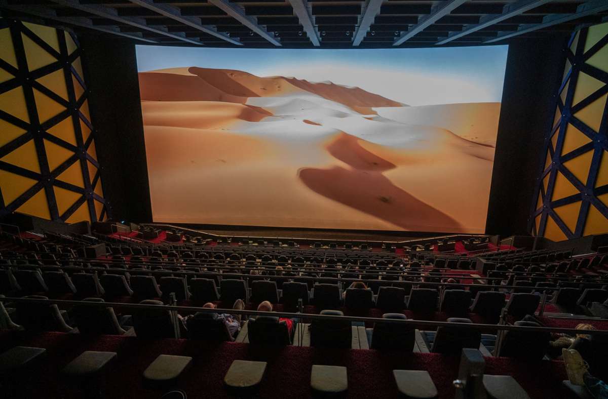 Im Leonberger Traumpalast findet man außerdem die größte IMAX-Leinwand der Welt.